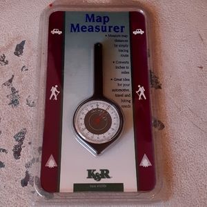 K&R Map Measurer Tool New in Original Pkg